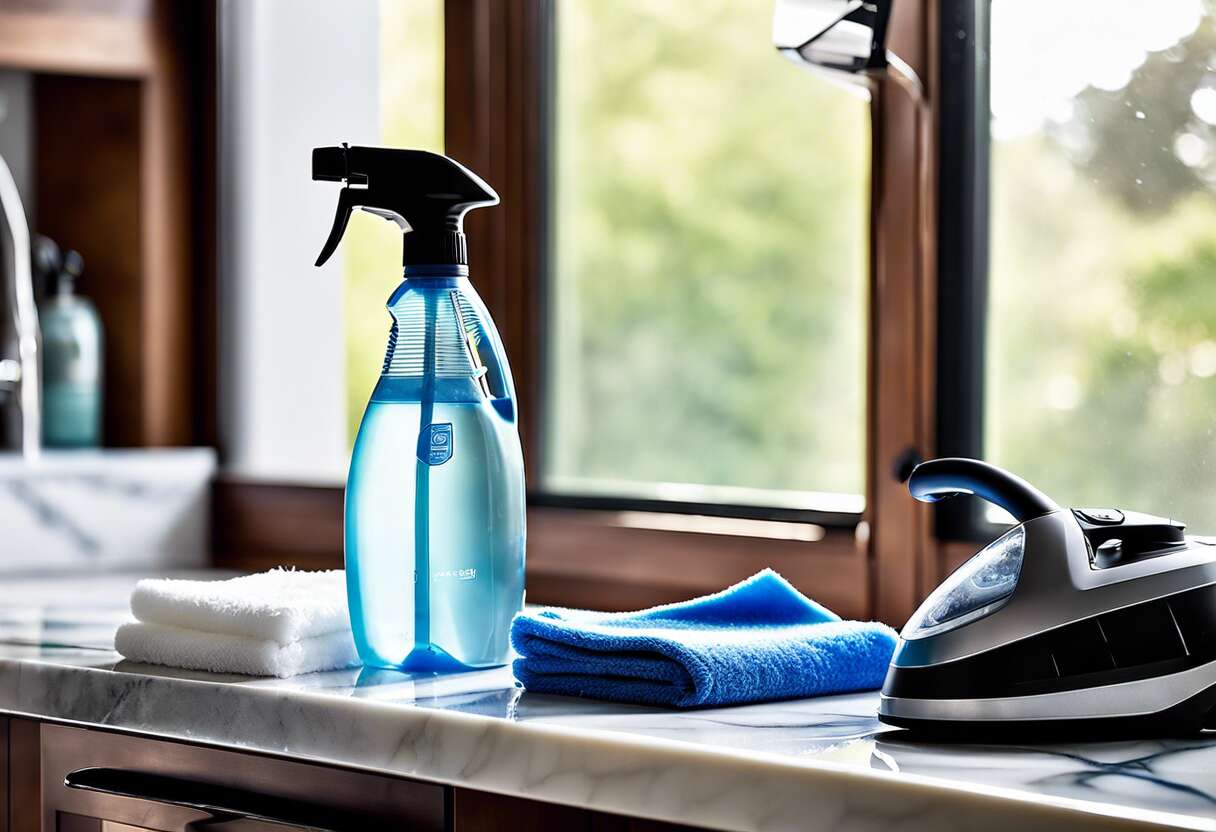 Comment nettoyer les vitres avec un nettoyeur vapeur ?